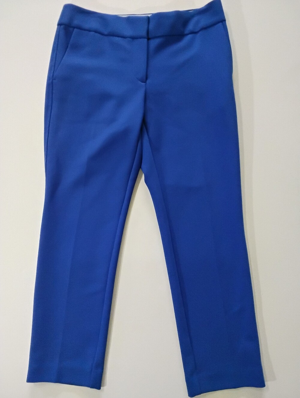 LOFT Royal Blue Straight-Leg Pants